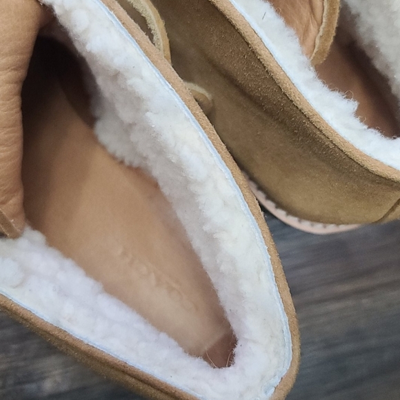 Coach Karson fur wedge bootie 11B - Picture 4 of 7